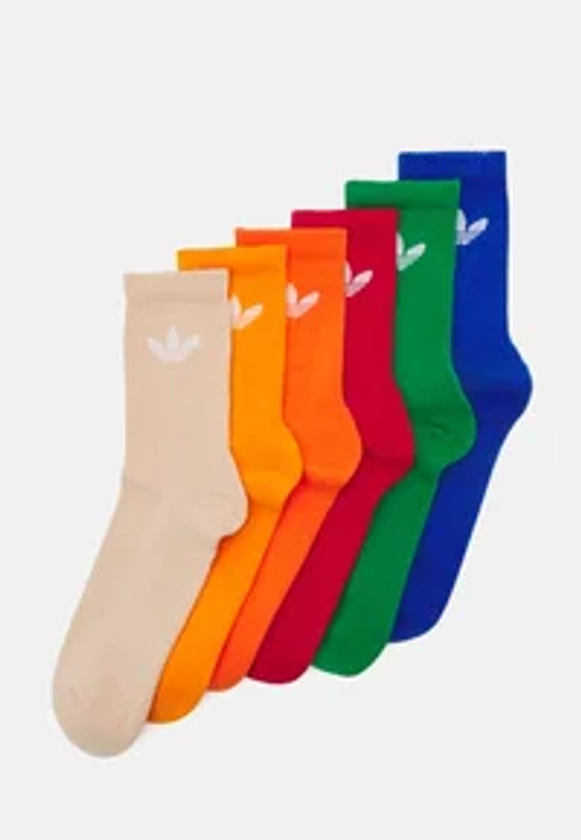 UNISEX 6 PACK - Chaussettes - halo blush/blue/green/better scarlet