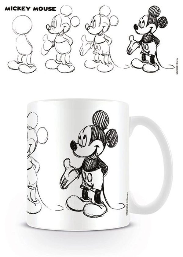 Mug Mickey Mouse Sketch Process - Disney
