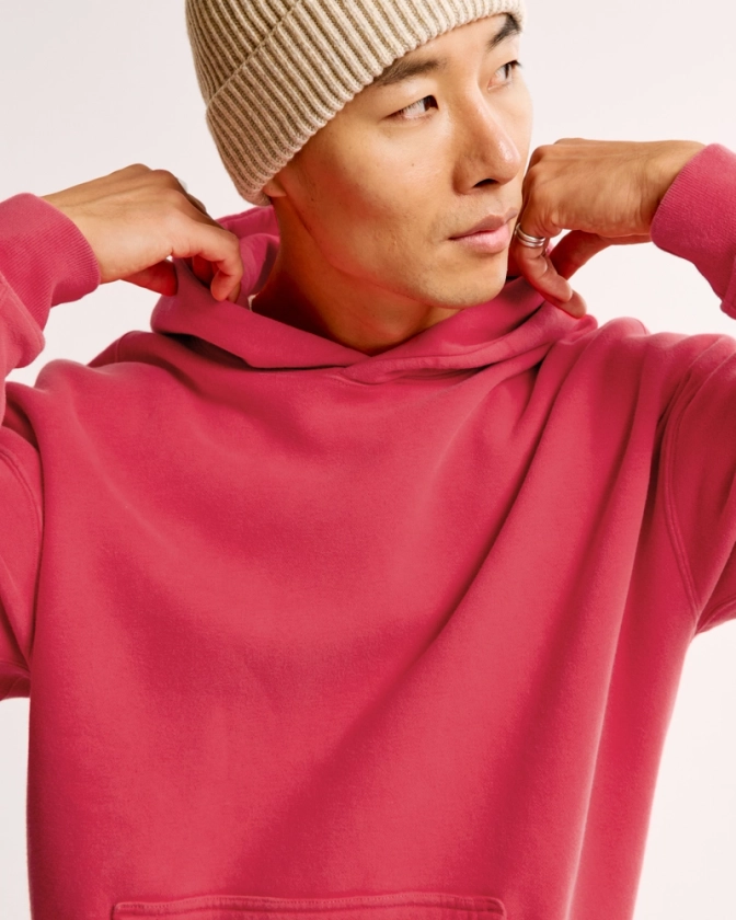 Men's Essential Popover Hoodie | Men's Tops | Abercrombie.com