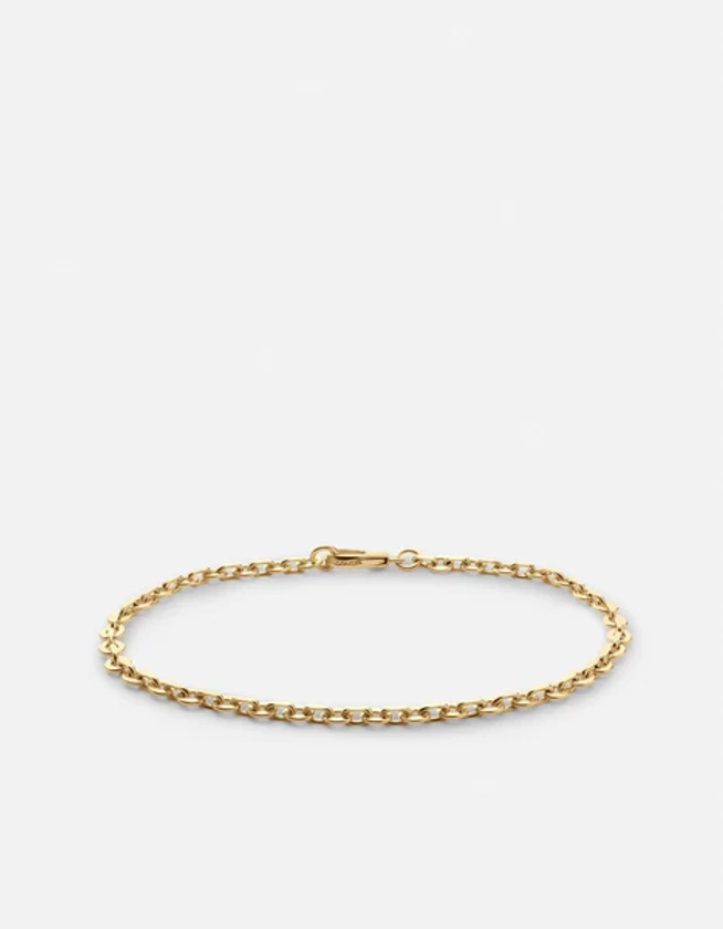 Rio Chain Bracelet, Gold Vermeil