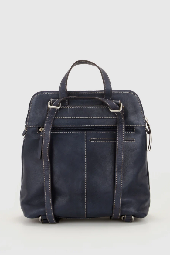 Evity Maya Leather Convertible Backpack