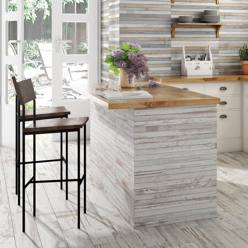 Tribeca Blanco Whitewashed Wood Look Tile