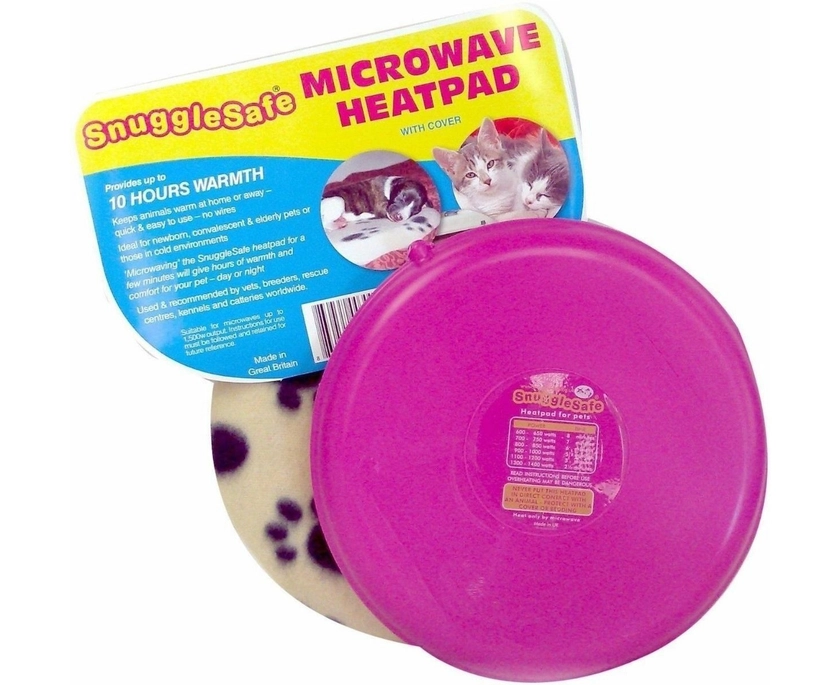 SnuggleSafe Microwave Heat Pad for Dogs Cats & Small Animals