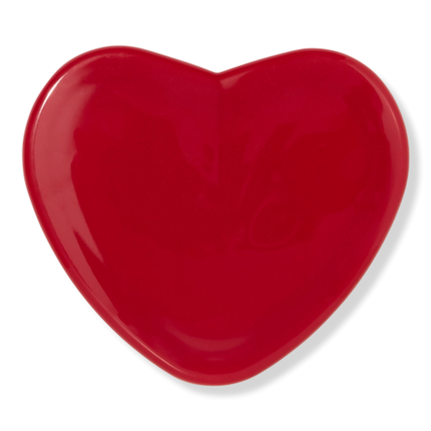 Compact Heart Shaped Mirror