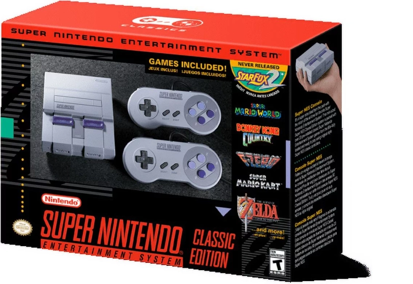 Super Nintendo Entertainment System SNES Classic Edition - Walmart.com