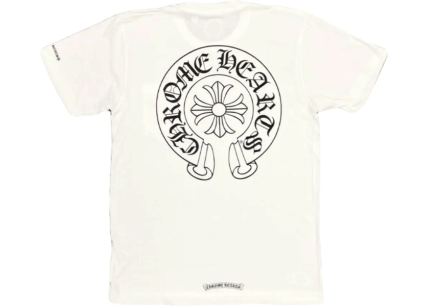 Chrome Hearts Horse Shoe Logo Pocket T-Shirt White