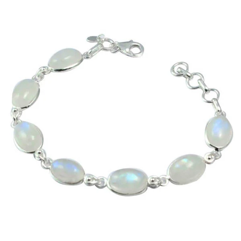 Bracelet en Pierres de Lune <br>''Héméra''