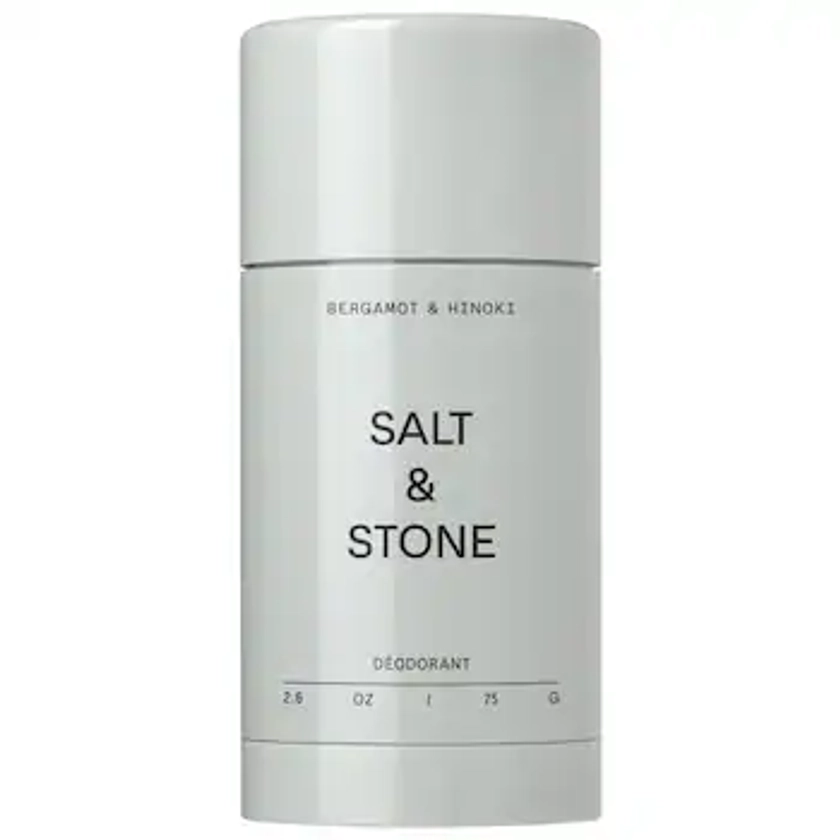 Bergamot & Hinoki Extra-Strength Aluminum-Free Deodorant - Salt & Stone | Sephora