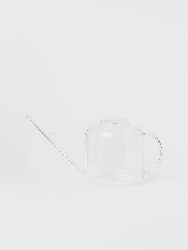H&M Transparent Glass Watering Can