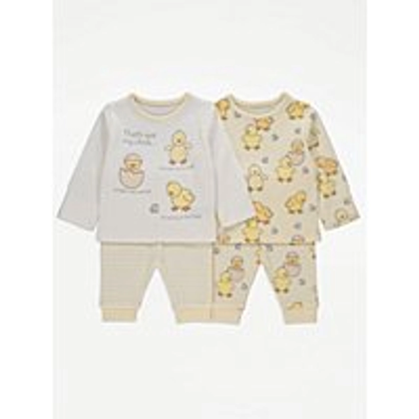 That’s Not My Chick… Long Sleeve Pyjamas 2 Pack | Baby | George at ASDA