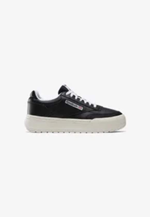 Reebok Classic MEGACOURT - Baskets basses - black chalk white/noir - ZALANDO.FR