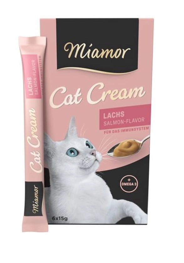 Miamor Cat Snack Crème au saumon pour chat