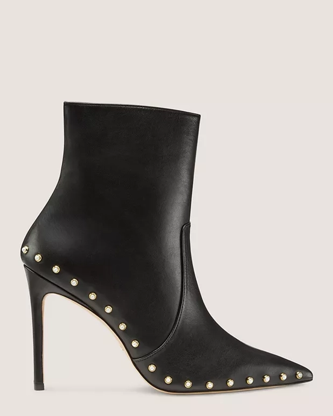 Stuart Pearl 100 Zip Bootie | Stuart Weitzman