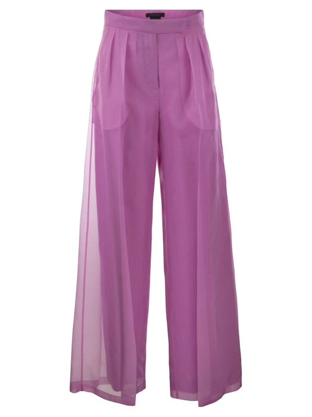 Max Mara Pianoforte High Waisted Straight-Leg Pants