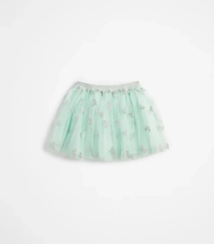 Butterfly Glitter Tulle Skirt