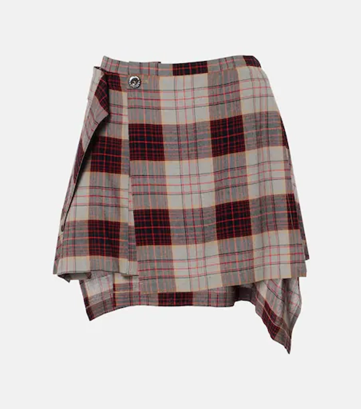 Meghan checked miniskirt in red - Vivienne Westwood | Mytheresa