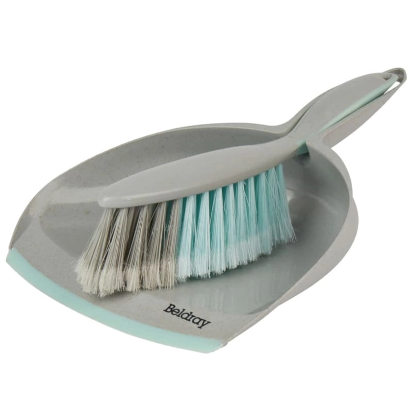 Beldray Straw Effect Dustpan & Brush