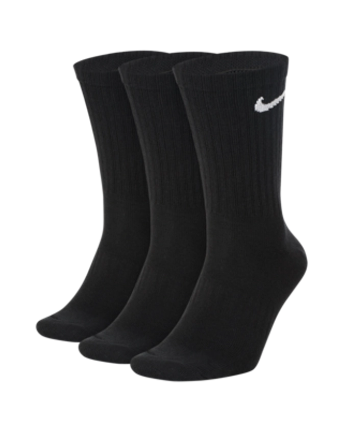 Nike Everyday Lightweight Training Crew Socks (3 Pairs)