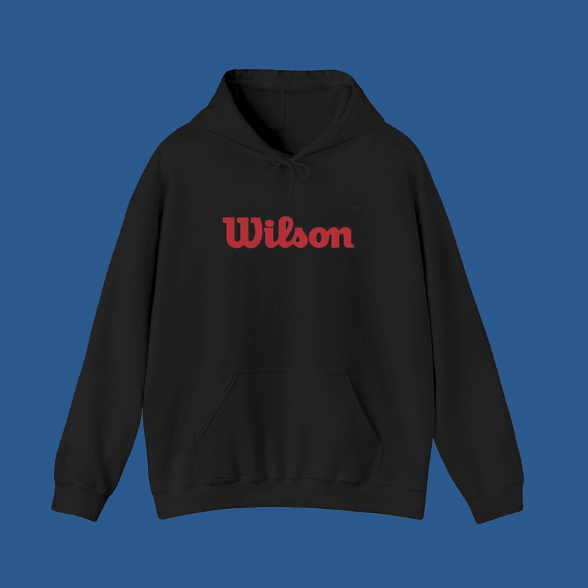 Wilson Equipment Logo Hoodie Tee Size S-3XL USA New Men&#039;s