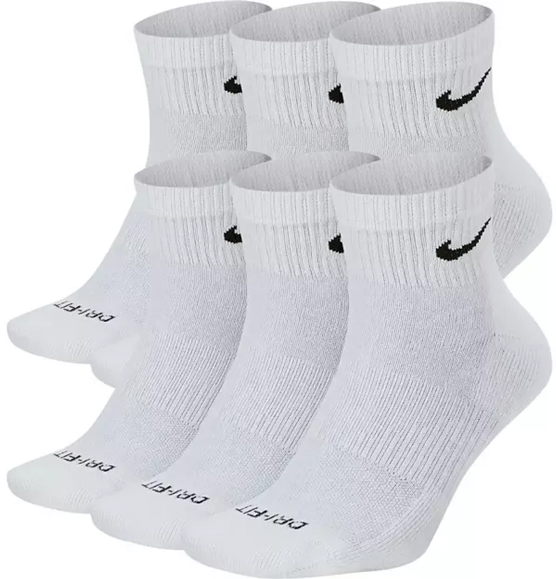 Nike Dri-FIT Everyday Plus Cushioned Training Ankle Socks - 6 Pack | Dick's Sporting Goods