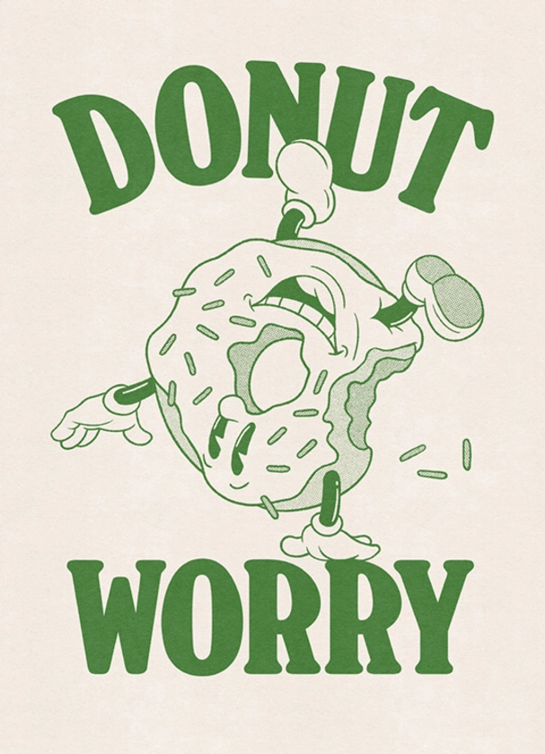 Donut Worry Affiche