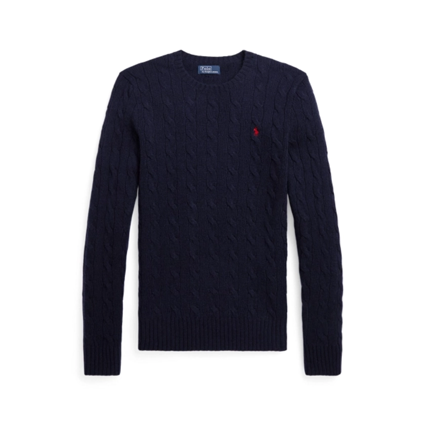 Cable-Knit Wool-Cashmere Jumper for Women | Ralph Lauren® IE