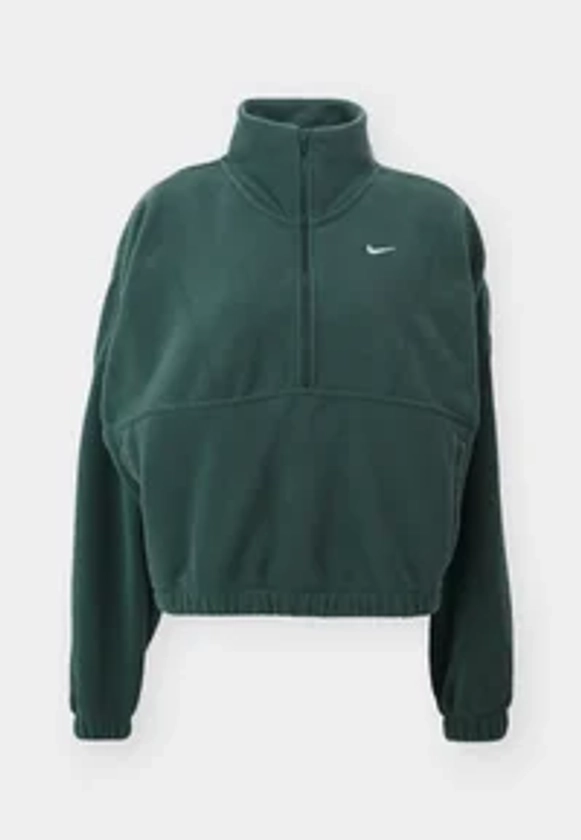 Nike Performance ONE - Fleece jumper - vintage green/white/dark green - Zalando.co.uk