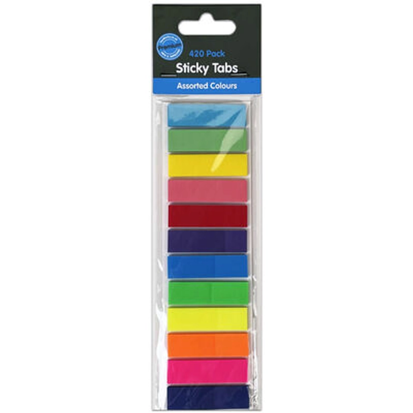Sticky Tabs Set of 420: Assorted