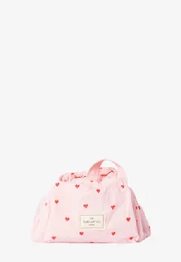 The Flat Lay Co. THE FLAT LAY CO. DRAWSTRING MAKEUP BAG - Trousse de toilette - sweet pink hearts parachute/multicolore - ZALANDO.FR