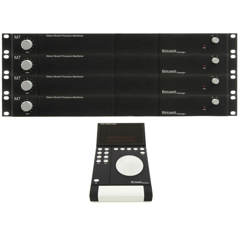 Bricasti System 4 M10 Remote + 4x M7-M Reverb Processors