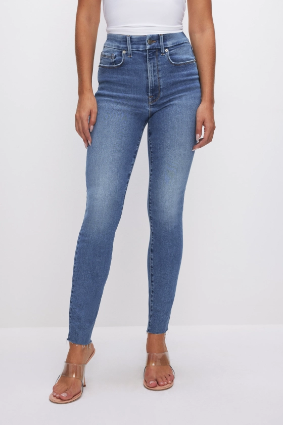 ALWAYS FITS GOOD WAIST SKINNY JEANS | INDIGO324 - GOOD AMERICAN