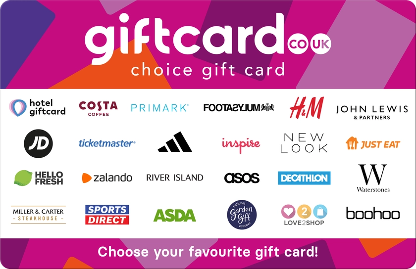 All-in-1 Choice Gift Card | Giftcard.co.uk