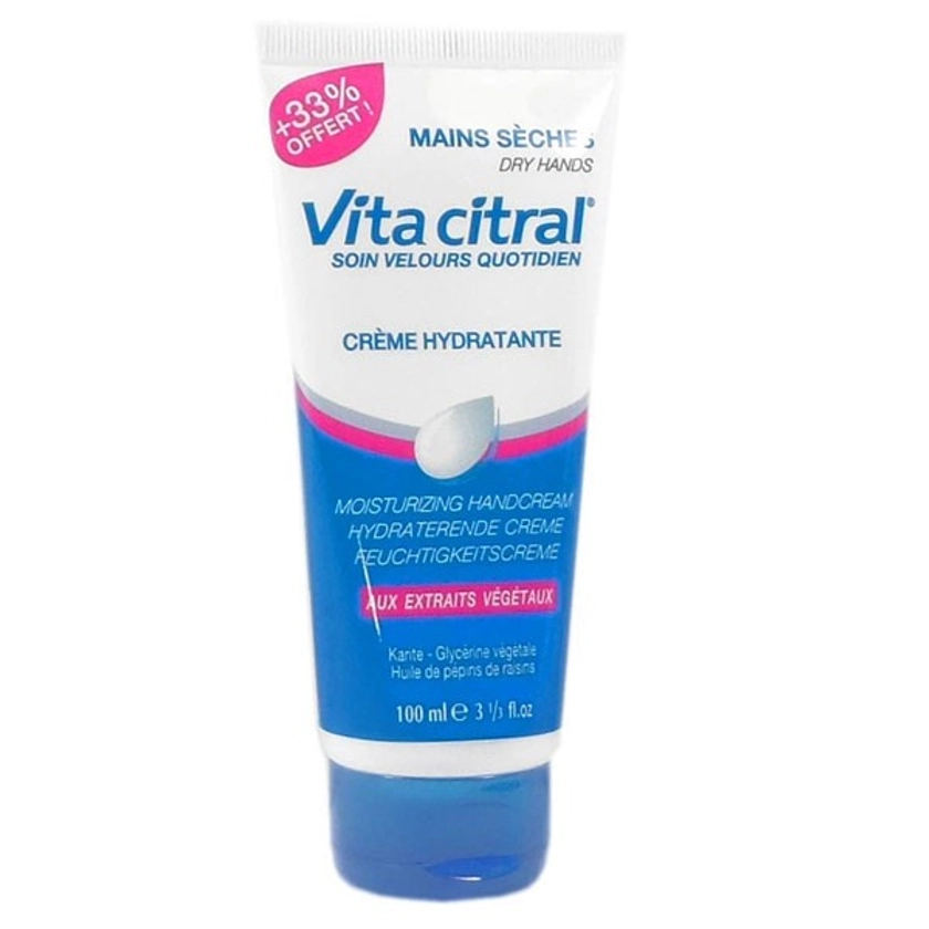 VitaCitral Crème Hydratante Mains Sèches 100ml | petit prix