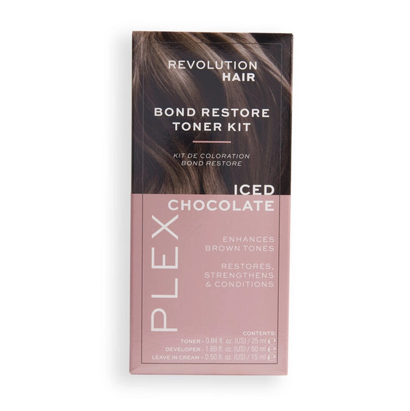 Revolution Haircare Plex Bond Restore Toner Kit Iced Chocolate
