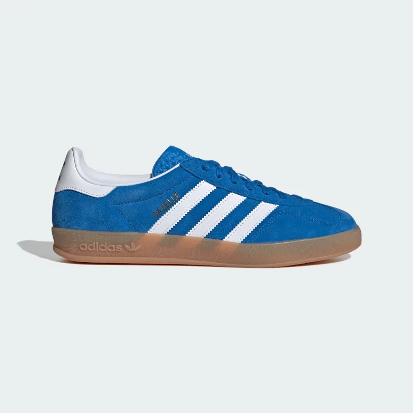 Chaussure Gazelle Indoor - Bleu adidas | adidas France