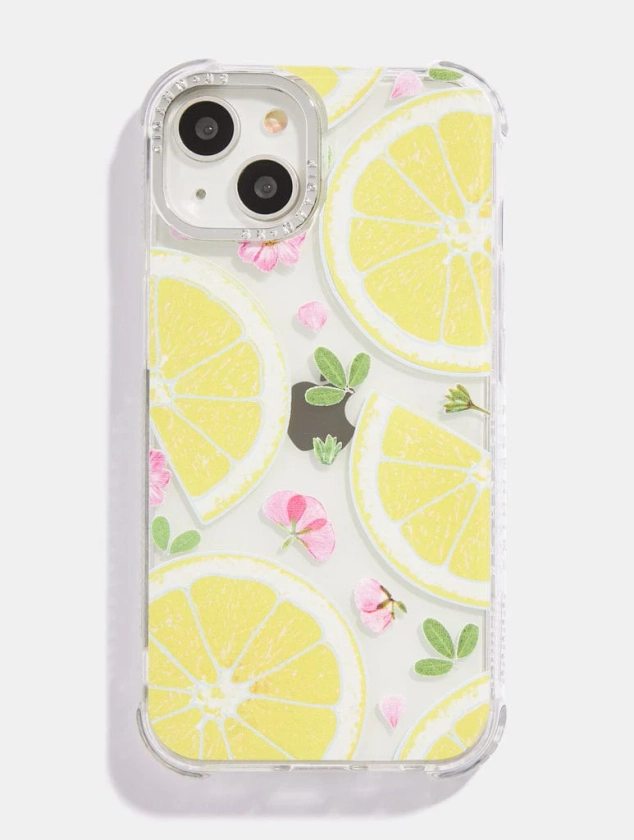 Floral Lemon Shock iPhone Case