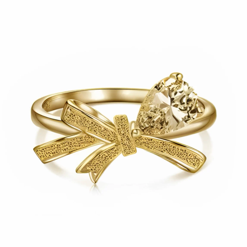 “PRINCESS” GOLD PLATED RING [PRE-ORDER]