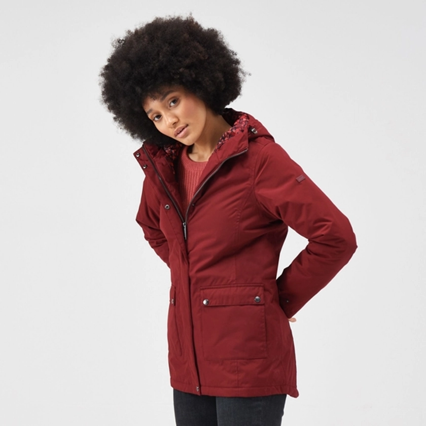 Brenlyn Femme Veste imperméable Rouge