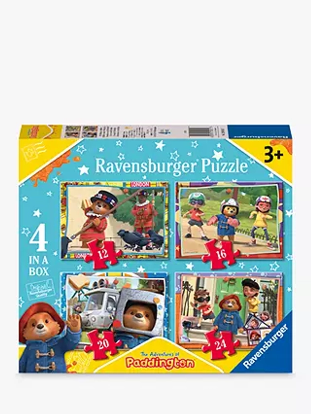 Ravensburger Paddington Bear Jigsaw Puzzle, Set of 4