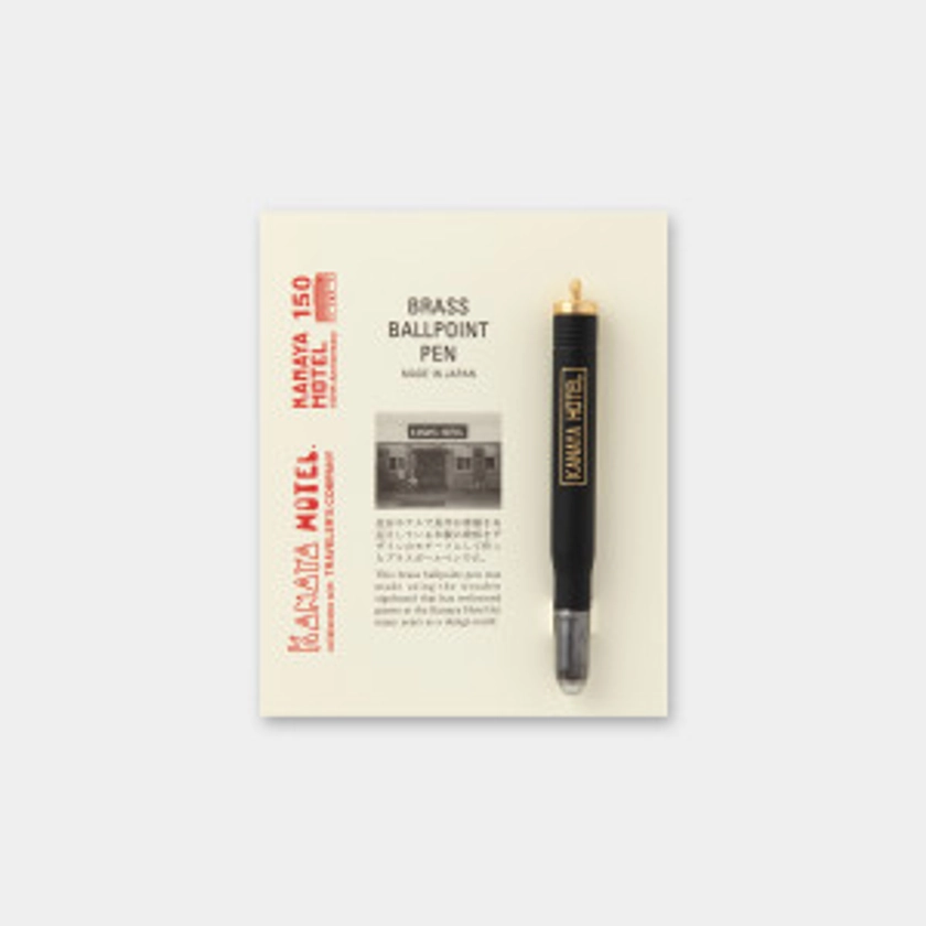 Traveler's Notebook Brass Ballpoint Pen [07101-107] - Kanaya Hotel 150th Anniversary