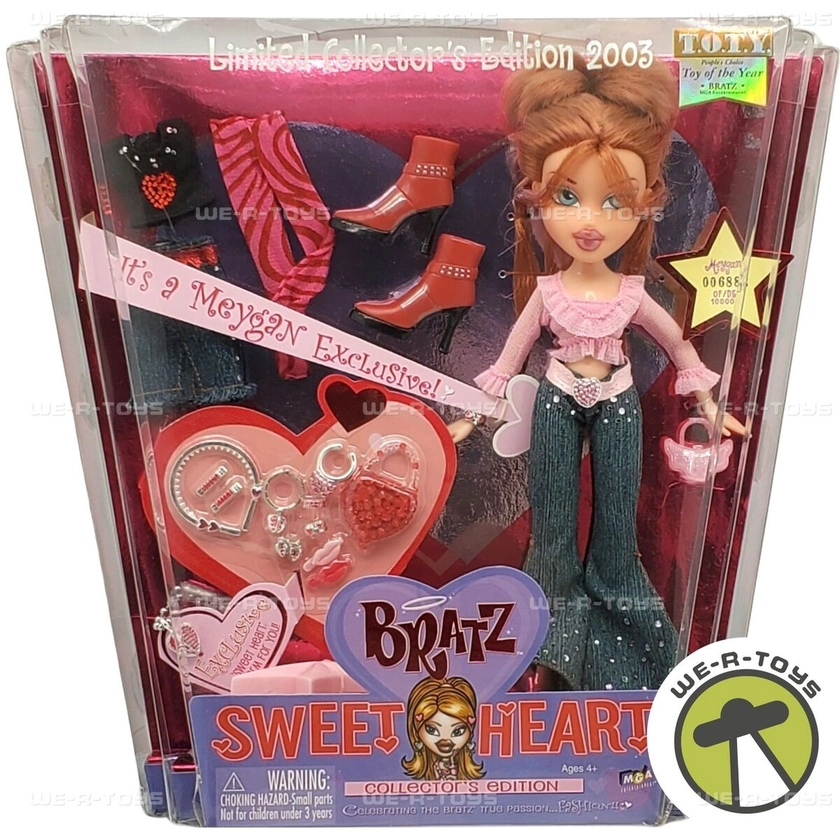 Bratz Sweetheart Meygan Doll Limited Collector's Edition 2003 MGA