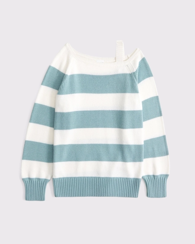 girls oversized off-the-shoulder sweater | girls tops | Abercrombie.com