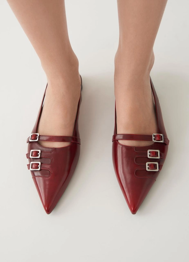 Vagabond - Hermine | Shoes | Red | Woman