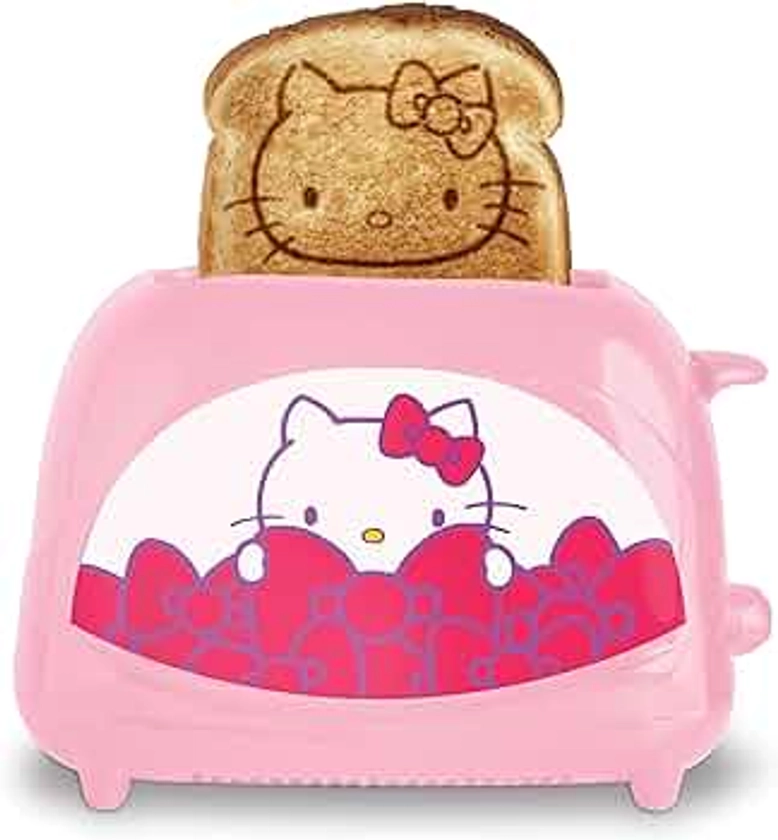 Uncanny Brands Hello Kitty Two-Slice Toaster- Toasts Your Favorite Kitty On Your Toast