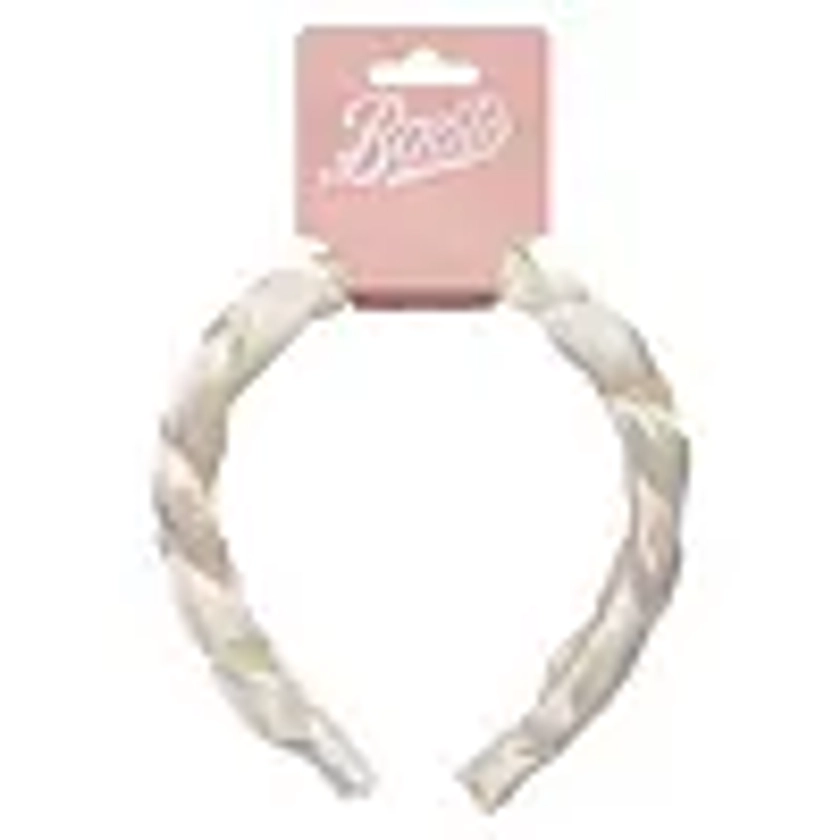 Boots satin plait wedding headband - Boots