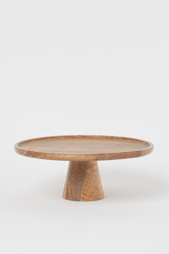 Mango wood cake stand - Brown - Home All | H&M