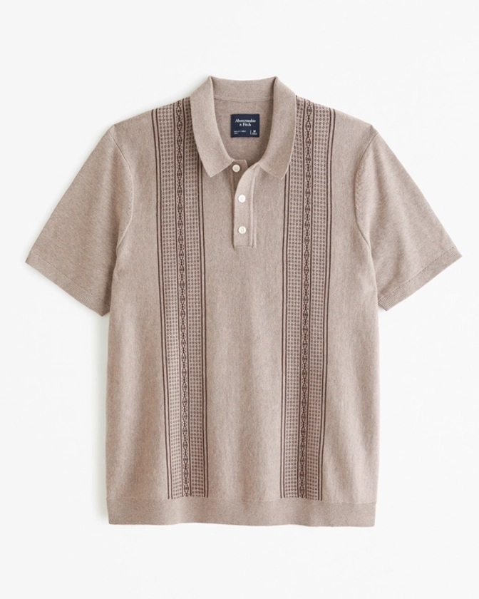 Men's Modern Classic 3-Button Sweater Polo | Men's Clearance | Abercrombie.com