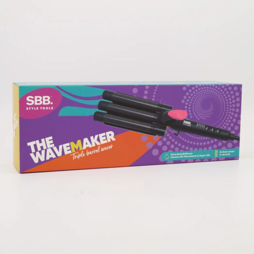 Black The Wavemaker Triple Barrel Waver - TK Maxx UK