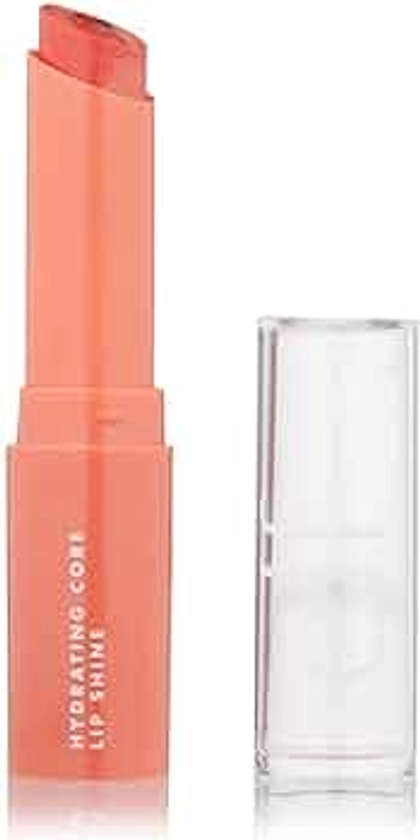 e.l.f. Hydrating Core Lip Shine, Conditioning & Nourishing Lip Balm, Sheer Color Tinted Chapstick, Cheery, 0.09 Oz