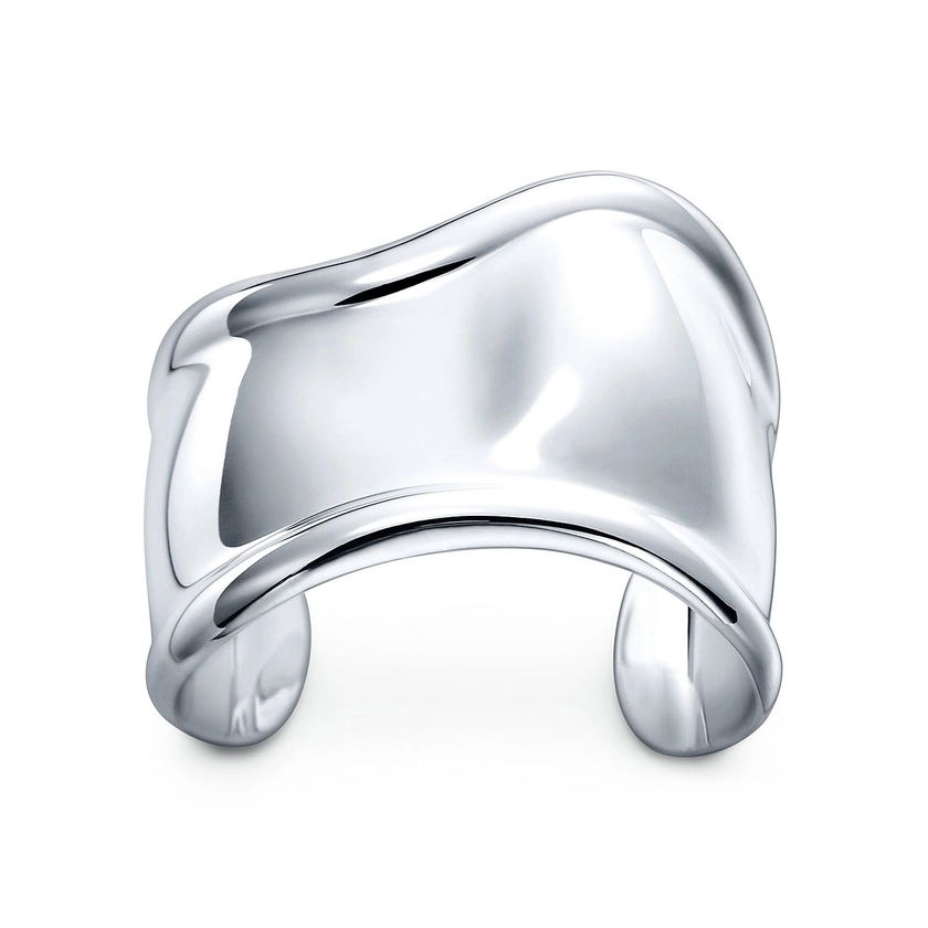 Bracciale Bone piccolo in argento, altezza 43 mm. Collezione Elsa Peretti® | Tiffany & Co.
